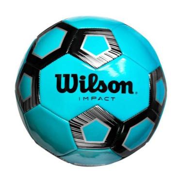 Imagem de Bola De Futebol De Campo Impact 5 Wilson - Azul