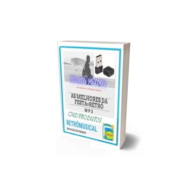 Imagem de Pen drive Modelo MINI 8gb com Músicas = As Melhores da Festa Retrô (mp3)