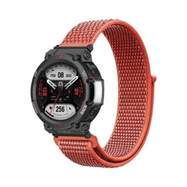 Imagem de Pulseira De Nylon Unissex Para Huami Amazfit T-REX 3/2 Smart Watch Ban
