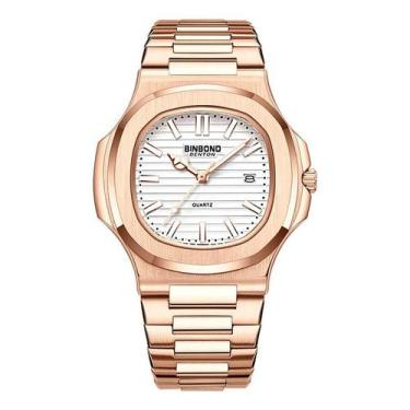 Imagem de Assista Binbang Parrot Steel Square Waterproof Glowin-the-Dar - J-One