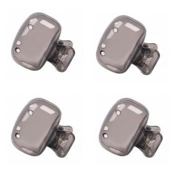 Imagem de Protetor De Escova De Dente Capa Porta Estojo Case Higiênico Viagem Infantil Adulto Antibacteriano BPA Free (4, Preto)