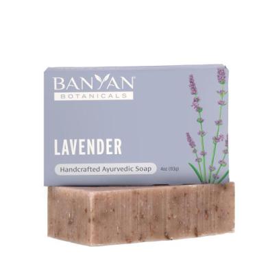 Imagem de Sabonete Banyan Botanicals Lavender com óleo essencial de alecrim 120m