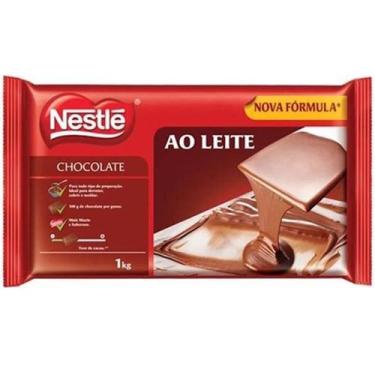 Imagem de Chocolate ao Leite em Barra 1kg Nestle, Chocolate ao Leite