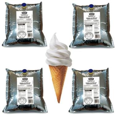 Imagem de Calda Sorvete Expresso Baunilha 4 Bags 5 Litros Daus