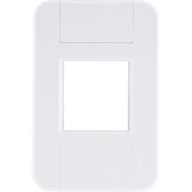 Imagem de Placa 2 Postos Juntos 4x2 Tramontina Tablet Branca Tramontina