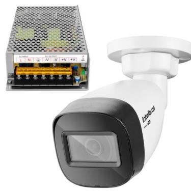 Imagem de Kit Câmera de Segurança VHD 1120 B Bullet Multi HD Fonte Chaveada 10A 