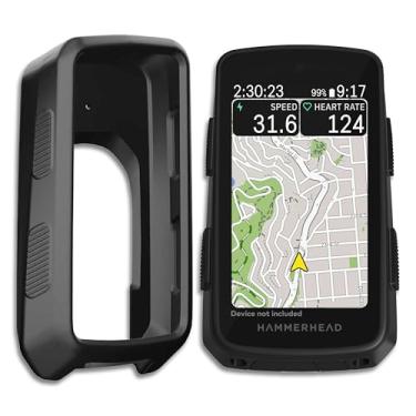 Imagem de INNOSURE Capa de silicone compatível com computador de bicicleta Hammerhead Karoo 3 - Proteção máxima, durável, antiderrapante, à prova de choque, antiestática/revestimento contra poeira
