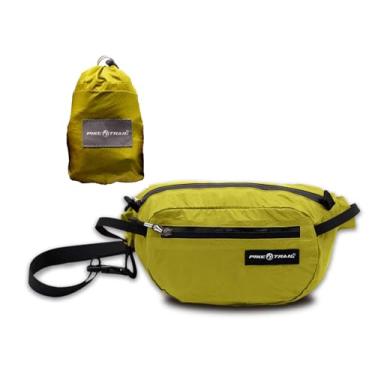 Imagem de Mochila de quadril ultraleve embalável e resistente à água – pochete Pike Trail – bolsa transversal com cinto para mulheres e homens – design de alça para cintura ou peito – ideal para corrida,