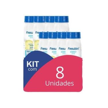 Imagem de Kit c/8 Fresubin Energy Drink Baunilha 200ml - fresenius kabi