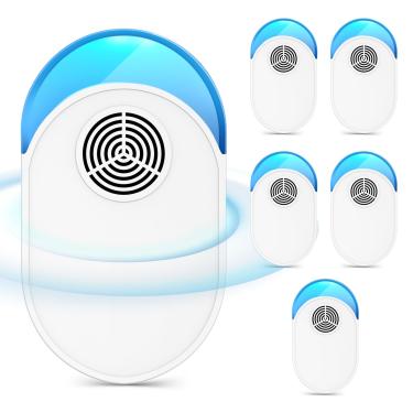 Imagem de ACADIA VITAMINS AND SUPPLEMENTS Repelente Ultrassônico Versão Atualizada 2025, 6 Unidades, Repelente Ultrassônico Interno Para Defesa Contra Insetos, Baratas, Insetos, Pragas, Roedores, Ratos, Formi