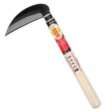 Imagem de forest Originals Foice japonesa Hounen Miyawaki, feita no Japão, resistente à ferrugem, ferramenta de jardinagem durável