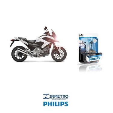 Imagem de Lâmpada Philips BlueVision H4 p/ HONDA NC 700 2013