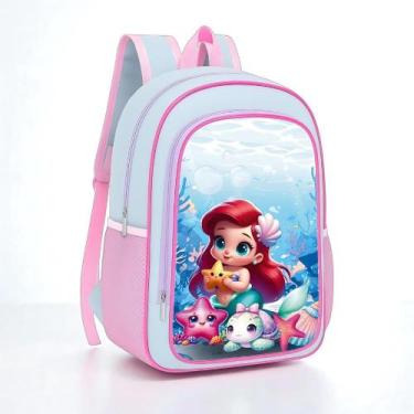 Imagem de Mochila Infantil de Costas Confortável Espaço 18L Cabe Cadernos Grande