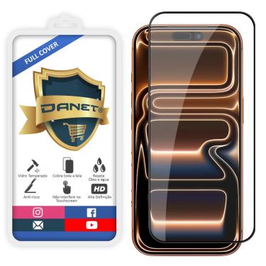 Imagem de Película Vidro Temperado 3d Para iPhone 17 Pro Max Full Cover - Danet
