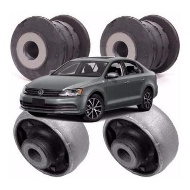 Imagem de Kit Bucha Bandeja Balança Dianteira Jetta 2013 2014 2015 16