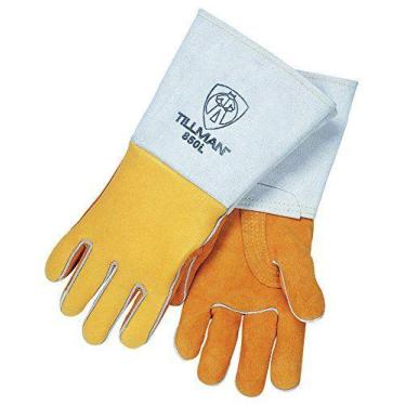 Imagem de Luvas de soldagem Tillman 850 Gold Elk Skin Premium