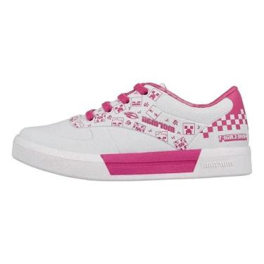 Imagem de Tenis Mormaii Casual Minecraft JR, 33, Branco