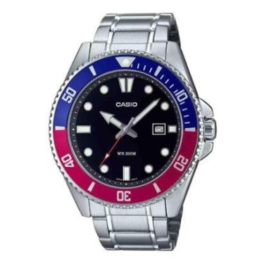 Imagem de Relógio Casio Prata Masculino MDV-107D-1A3VDF-SC-Masculino