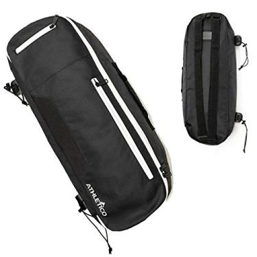 Imagem de Mochila de sapato de neve Athletico – Mochila de sapato de neve para transporte, embalagem e armazenamento de sapatos de neve, Preto, Small