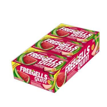 Imagem de Chiclete Melancia Freegells 3cx 15unx8g