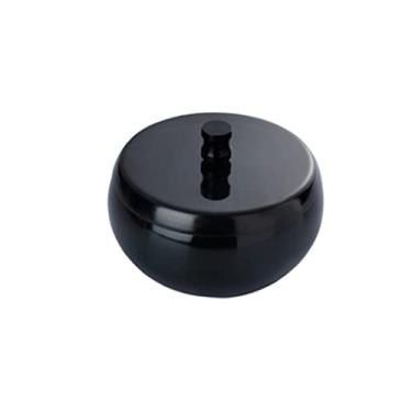 Imagem de Cinzeiros à prova de vento para cigarros cinzeiro de aço inoxidável de metal com tampa à prova de vento cinzeiro de cigarro fumante bandeja sem fumaça para sala de estar quarto ao ar livre decoração
