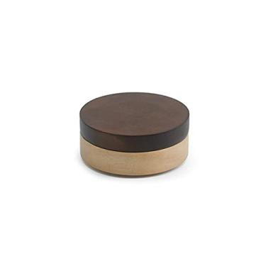 Imagem de Cinzeiro de toras espessamento à prova de moscas com cobertura cinzeiro fixo com quatro ranhuras portátil lavável inoxidável St