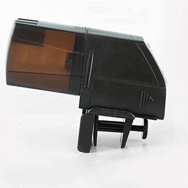 Imagem de Liusj JUnst Alimentador de peixes – Alimentador de peixes com temporizador de aquário, alimentador automático elétrico à prova de umidade para aquários e pequenos tanques de tartaruga