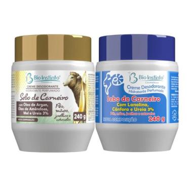 Imagem de Kit Sebo de Carneiro com Óleo de Argan, Óleo de Amêndoas, Mel, Lanolin