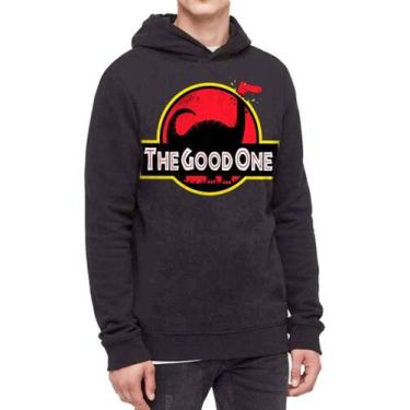 Imagem de Moletom Com Capuz  Filme O Bom Dinossauro Ref:715 - smoke, Preto, GG