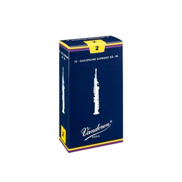 Imagem de Palheta Vandoren Tradicional Nº 2 Para Sax Soprano