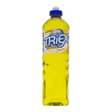 Imagem de Detergente Lava Louças Neutro Limpeza Geral Com 500ml Triex