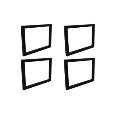 Imagem de Suporte Simples Prateleira Metalon-4 Peças-20 Cm - Safira Casa e Decor