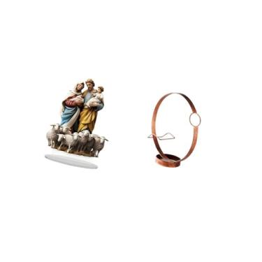 Imagem de Vaveren Enfeite de Mesa de Acrílico E Suporte de Ferro para Garrafa de Vinho, Decoração Exclusiva de Mesa Faça Você Mesmo para Casa, Feriado, Lareira, Organiz