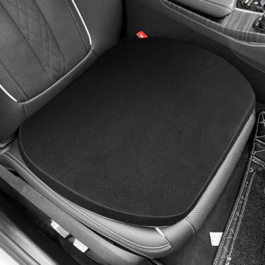 Imagem de Almofada macia para encosto de cabeça para carro com alça ajustável e capa removível (almofada de assento)