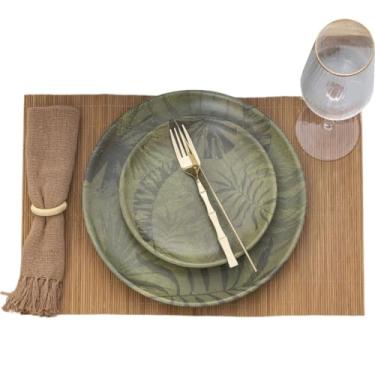 Imagem de Jolitex, Kit Jogo Americano Bambu 4 Peças Natural Jolitex