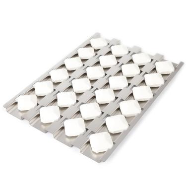 Imagem de Beurbcikue Bandeja De Briquetes Para Alfresco Alx2 Alx2-30 Alx2-42 Alx2-56 Peças De Reposição Para Grelha Alfresco Lx2 Alxe Alxe-30 Alxe-42 Alxe-56 Placa De Aquecimento Tamer De Chamas Com 24 Brique