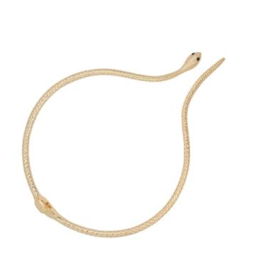 Imagem de Serpentina exagerada para mulheres, joia exclusiva de corrente de liga metálica para festas, celebrações e uso casual, presente para mãe e irmã