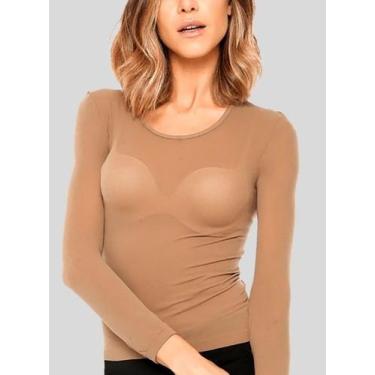 Imagem de Segunda Pele Manga Longa Trifil C06311 Decote Redondo Microfibra T. UN