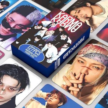 Imagem de A BLANK Stray Kids Karma Album Photocards 127 PCS - 55 photocards e 72 adesivos