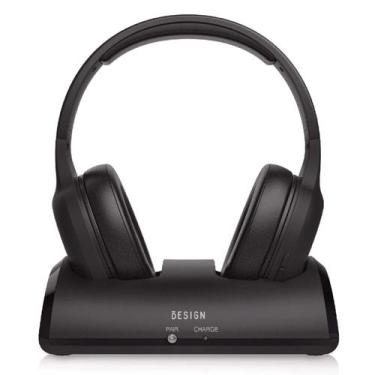 Imagem de Fones de ouvido sem fio BESIGN BTH01 para TV com transmissor Bluetooth