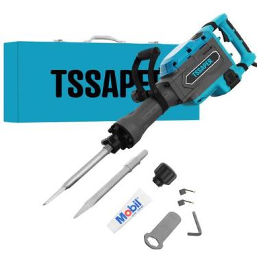 Imagem de Martelete Demolidor Industrial 2100w 62J 1850bpm Tssaper, 110V