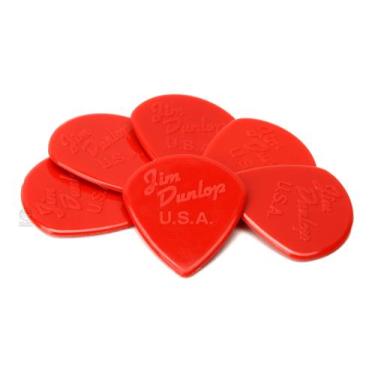 Imagem de 6 Palheta Jazz III Vermelha Dunlop 47R3N jazz3 guitarra USA