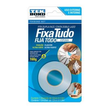 Imagem de FITA ESPUMA DUPLA FACE 12MMX1,5M TEKBOND