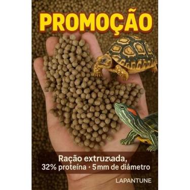 Imagem de Ração para Tartarugas, Jabuti, Tigre D'água, Répteis e Peixes Filhotes