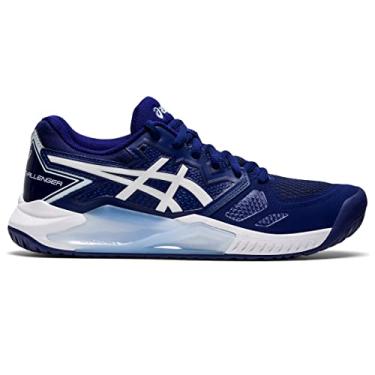 Imagem de ASICS Tênis feminino Gel-Challenger 13, Azul de mergulho/céu macio, 10