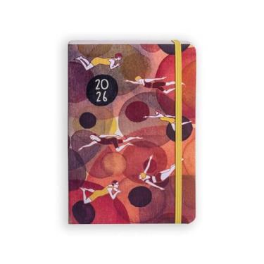 Imagem de AGENDA PLANNER 2026 MARIA EUGÊNIA DIÁRIA MÉDIA NADADORAS TECA PAPELARIA