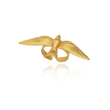 Imagem de Izpack Aliança aberta de pombo da paz, aço inoxidável, de titânio, pomba, pássaro, voador, asas de animal, anéis de dedo ajustáveis, ajuste confortável, pulseiras de amizade, joias modernas de férias