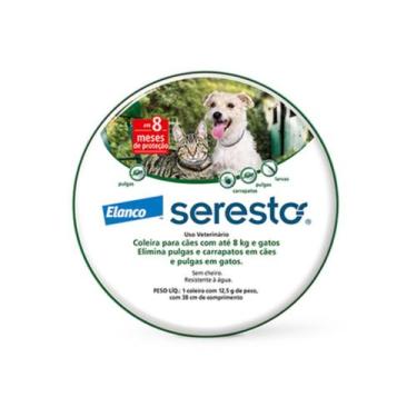 Imagem de Seresto Coleira Cães E Gatos Até 8kg - Elanco