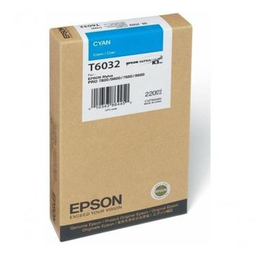 Imagem de Cartucho De Tinta Epson Compativel T6032 Cyan