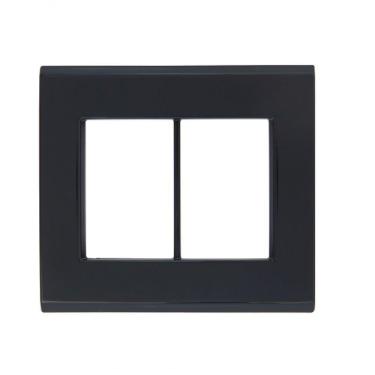 Imagem de Placa 6 Postos 4x4 Tramontina Liz Grafite 57106/078